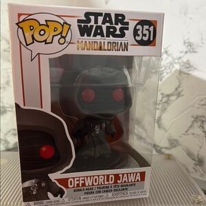Pop Offworld Jawa Figure with Red Eyes.  Bobble head